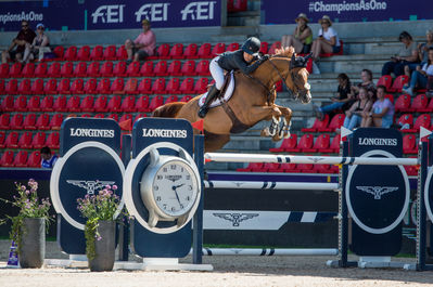 FEI World Jumping Championship - Individual - Second Competition
Keywords: Equine America Papa Roach;Victoria Gulliksen;cp