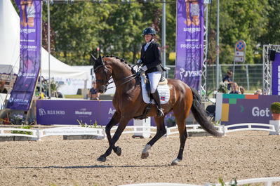 Para Dressage
Grade IV
Keywords: Anita Hennie Johnsen;Lindegaard Lucky;cp