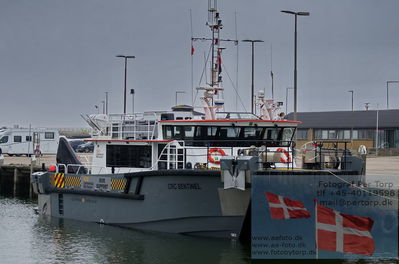 Different photos of wessels and ports
port of hvide sande
Keywords: hvide sande;CRC SENTINEL;High Speed Craft;MMSI 235083968